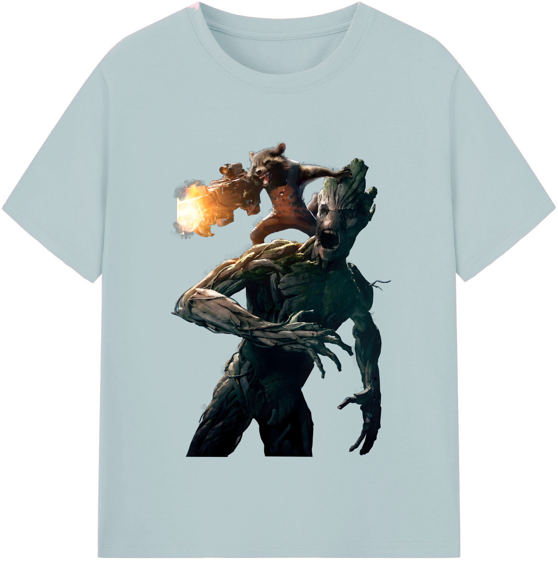 （画像用） アベンジャーズ The Avengers 綿100％半袖Tシャツ（フロントプリント）